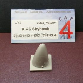 CAT4 1/48 A-4C Skyhawk big radome nose section (for Hasegawa) R48019