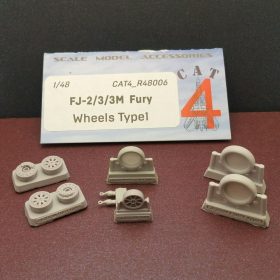 CAT4 1/48 FJ-2/3/3M Fury wheels type1 R48006