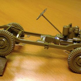 Minor 1/24 Workable leaf springs for U.S. WWII 1/4 ton 4x4 truck 242000