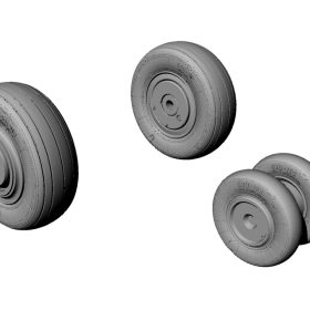 Armory 1/48 Mikoyan МiG-23S,M,MS,MF,U,UB wheels AR AW48010