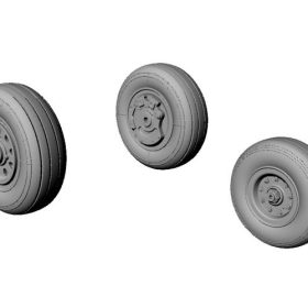 Armory 1/72 F-35A Lightning-II wheels AR AW72305