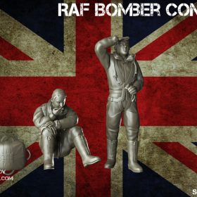 Armory "Waiting…" - 1/72 RAF WWII crewmen in high altitude outfit AR F7224c