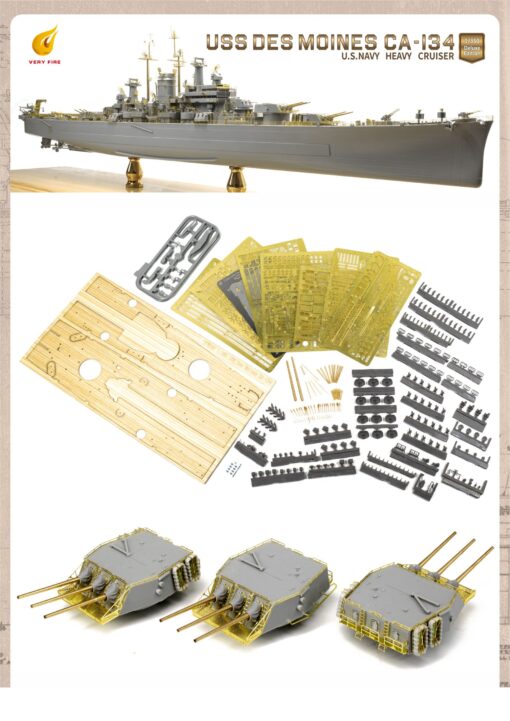 Very Fire 1/350 USS Des Moines DX version VF350918DX