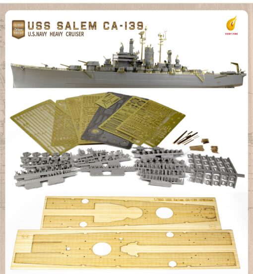 Very Fire 1/350 USS Salem Deluxe Kit VF350919DX