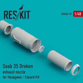 ResKit 1/48 Saab 35 Draken exhaust nozzle for Hasegawa / Eduard Kit RSU48-0039
