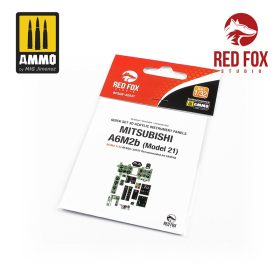 Red Fox 1/32 Mitsubishi A6M2b Zero Fighter (Model 21) (for Tamiya kit) RFSQS-32037