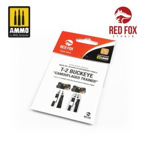 Red Fox 1/32 T-2 Buckeye Camouflaged Trainer (for Special Hobby kit) RFSQS-32019