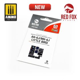 Red Fox 1/35 AH-6J / MH-6J Little Bird (for Kitty Hawk Kit) RFSQS-35002