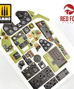 Alternative view of Red Fox 1/24 Grumman F6F-5 Hellcat (for Airfix kit) RFSQS-24002