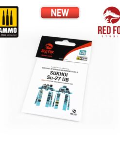 Red Fox 1/48 Su-27UB Flanker C (for GWH kit) RFSQS-48036