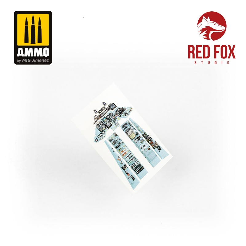 Red Fox 1/48 Su-33 Flanker D (for Kinetic kit) RFSQS-48037 - Image 4