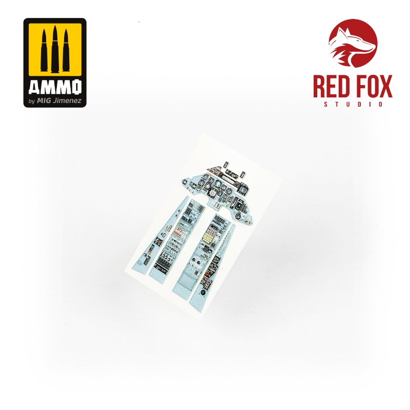 Red Fox 1/48 Su-33 Flanker D (for Kinetic kit) RFSQS-48037 - Image 3