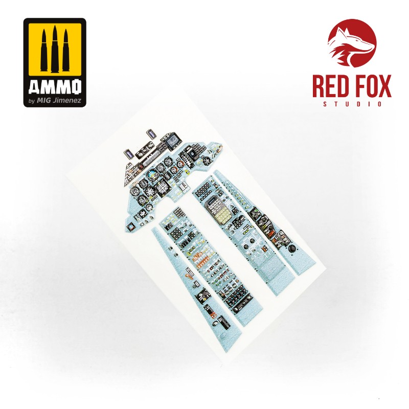 Red Fox 1/48 Su-33 Flanker D (for Kinetic kit) RFSQS-48037 - Image 2