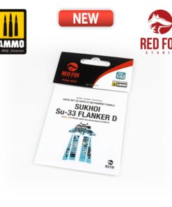 Red Fox 1/48 Su-33 Flanker D (for Kinetic kit) RFSQS-48037