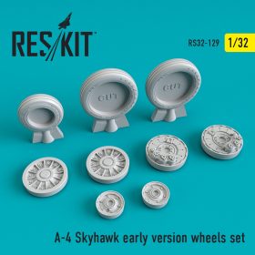 ResKit 1/32 A-4 Skyhawk early version wheels set RS32-0129
