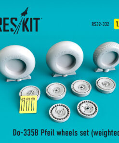 ResKit 1/32 Do-335B Pfeil wheels set (weighted) RS32-0332