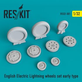 ResKit 1/32 English Electric Lightning Wheels set early type RS32-0301