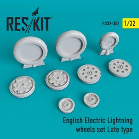 ResKit 1/32 English Electric Lightning Wheels set Late type RS32-0302