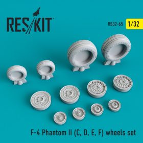 ResKit 1/32 F-4 Phantom II (C, D, E, F) wheels set RS32-0065