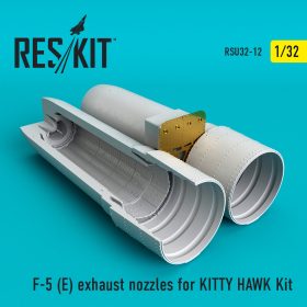 ResKit 1/32 F-5 (E) exhaust nozzles for KITTY HAWK Kit RSU32-0012