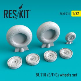 ResKit 1/32 Messerschmitt Bf.110 (E/F/G) wheels set RS32-0216