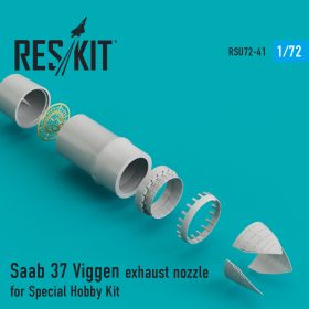 ResKit 1/72 Saab 37 Viggen exhaust nozzle for Special Hobby Kit RSU72-0041
