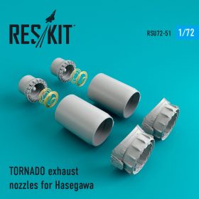 ResKit 1/72 TORNADO exhaust nozzles for Hasegawa RSU72-0051