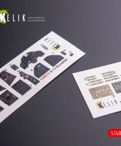 Kelik 1/48 A-1J Skyraider interior 3D decals for Tamiya K48012