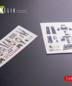 Kelik 1/48 F-4B/N interior 3D decals for Academy K48020