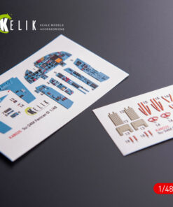 Kelik 1/48 SU-24 interior 3D decals for Trumpeter K48025