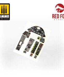 Alternative view of Red Fox 1/48 Vought F4U-1D Corsair (for Tamiya kit) RFSQS-48063