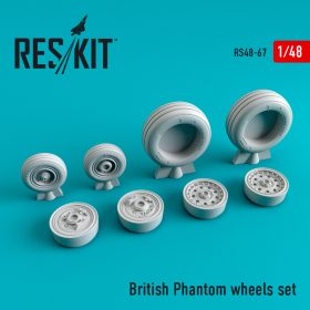 ResKit 1/48 British Phantom wheels set RS48-0067
