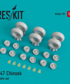 ResKit 1/48 CH-47 Chinook wheels set RS48-0191