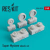 ResKit 1/48 Dassault Super Mystere wheels set RS48-0114