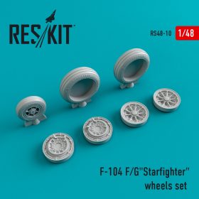 ResKit 1/48 F-104 (F/G) "Starfighter" wheels set RS48-0010