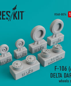 ResKit 1/48 F-106 (A) Delta Dart wheels set RS48-0074