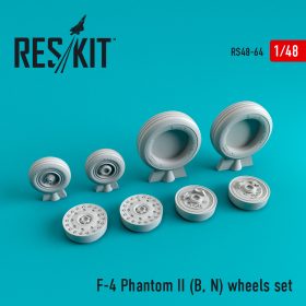ResKit 1/48 F-4 Phantom II (B, N) wheels set RS48-0064