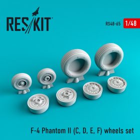 ResKit 1/48 F-4 Phantom II (C, D, E, F) wheels set RS48-0065
