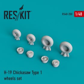 ResKit 1/48 H-19 Chickasaw Type 1 wheels set RS48-0200
