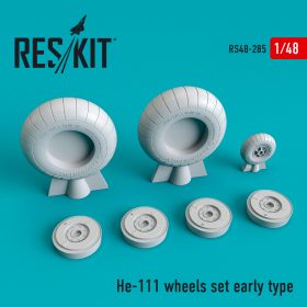 ResKit 1/48 He-111 wheels set early type RS48-0285