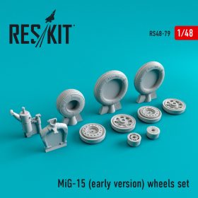 ResKit 1/48 MiG-15 (early version) wheels set RS48-0079