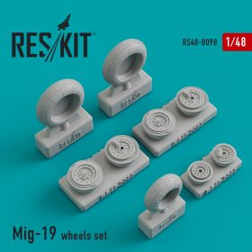 ResKit 1/48 Mig-19 wheels set RS48-0098