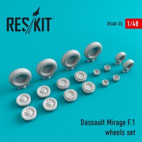 ResKit 1/48 Mirage F.1 wheels set RS48-0035