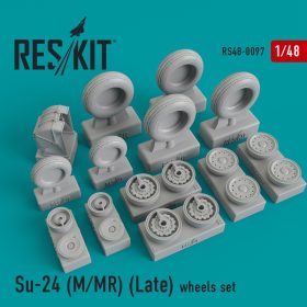 ResKit 1/48 Su-24 (M/MR) (Late) wheels set RS48-0097