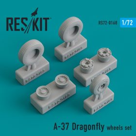 ResKit 1/72 A-37 Dragonfly wheels set RS72-0168