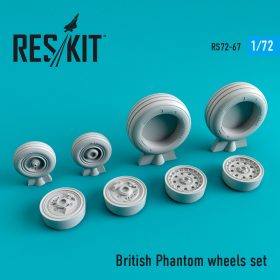ResKit 1/72 British Phantom wheels set RS72-0067