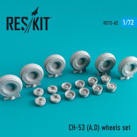 ResKit 1/72 CH-53 (A,D) wheels set RS72-0062