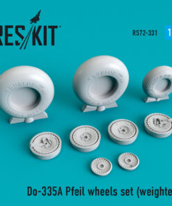 ResKit 1/72 Do-335A Pfeil wheels set (weighted) RS72-0331