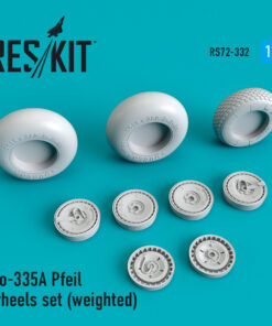 ResKit 1/72 Do-335A Pfeil wheels set (weighted) RS72-0332
