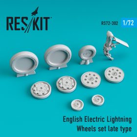 ResKit 1/72 EE Lightning Wheels set late type RS72-0302